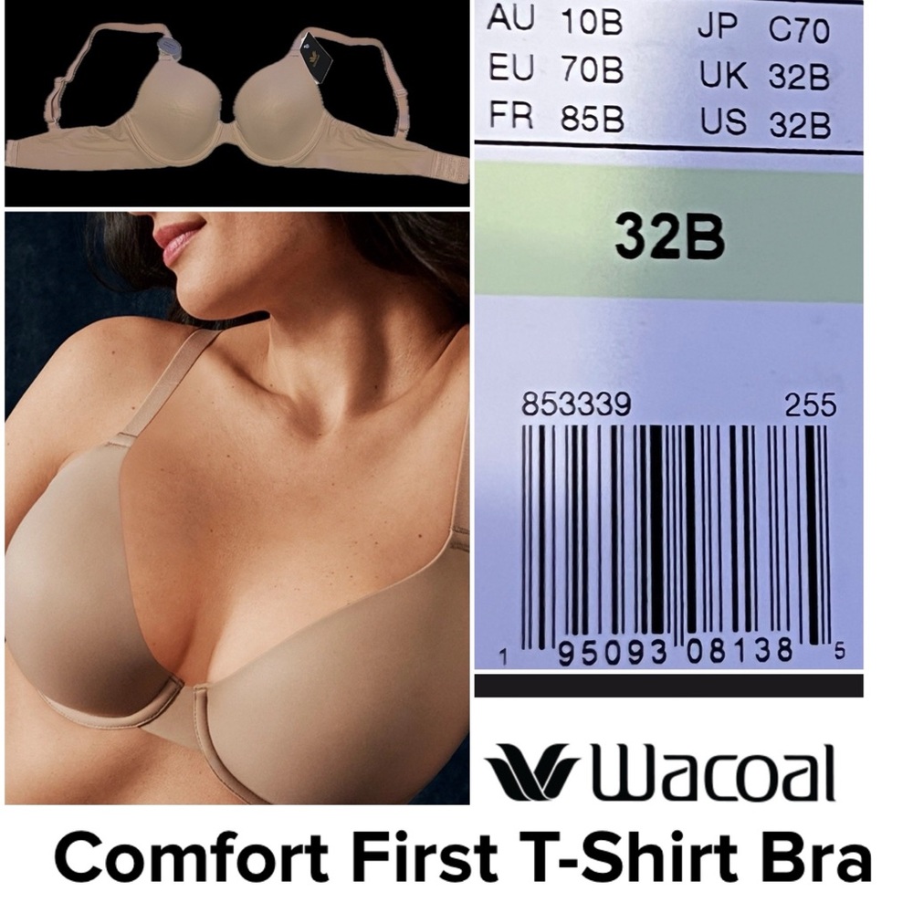 🥯NEW Ultimate Comfort / Comfort First T-Shirt Bra | Tan/Roebuck | Underwire 32B